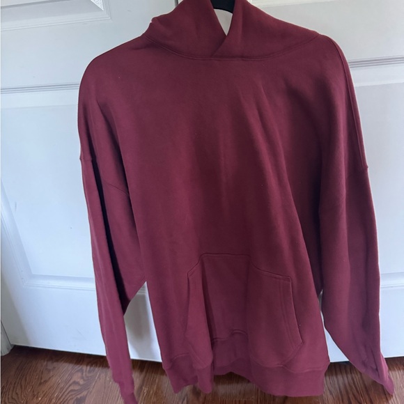 Abercrombie Essentials Burgundy Sweater - Picture 1 of 3